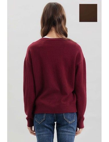 Take two - girocollo viscosa dt00314 moro