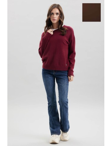 Take two - girocollo viscosa dt00314 moro