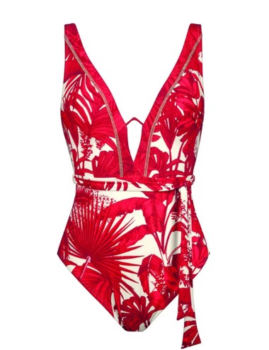 Maryan mehlhorn - costume intero cream rouge