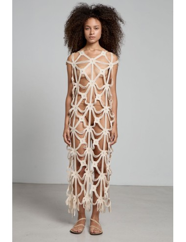 Christianzen - abito coprispalle imani off white +++