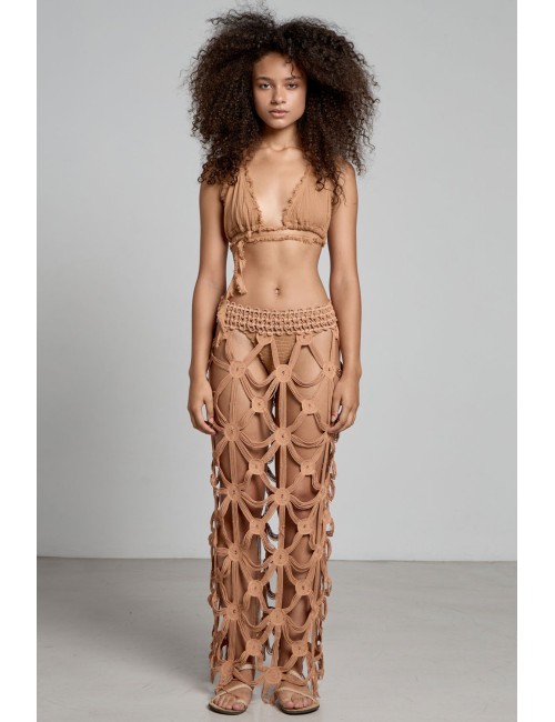 Christianzen - gonna lunga zendaya desert brown