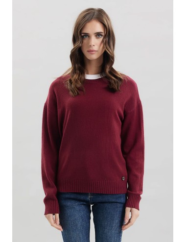 Take two - girocollo viscosa dt00314 borgogna