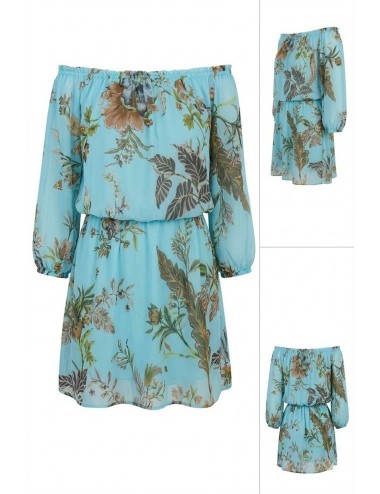 Miss bikini - abito corto scollo arricciato v6002d sila traz