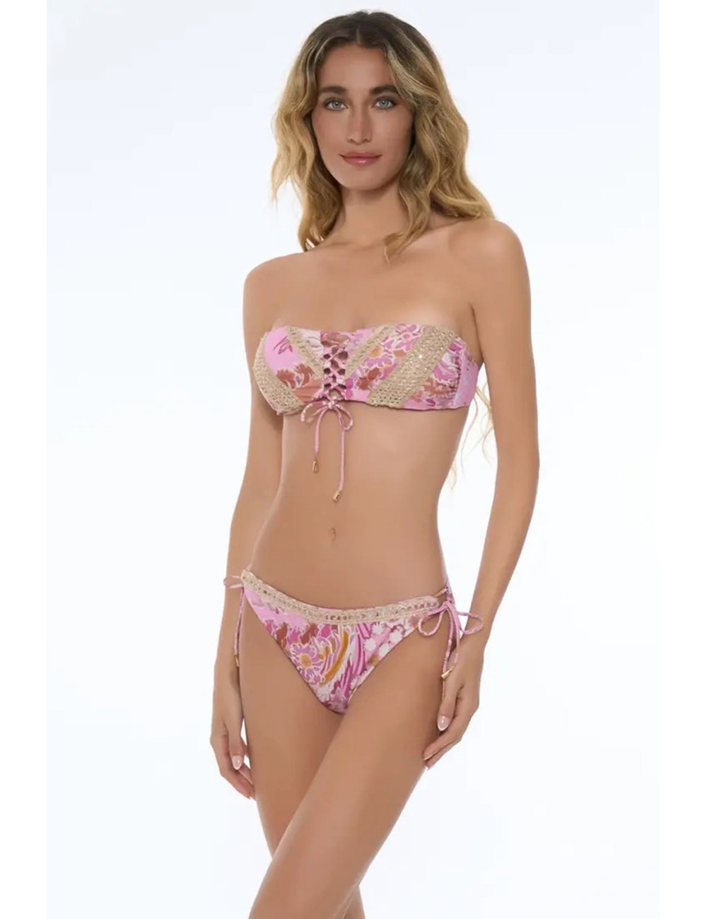 Miss bikini - bikini fascia passamaneria intarsio v6012t-v6013b gloria ink ott acro