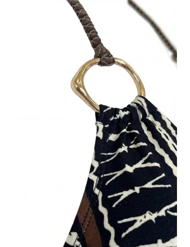 Miss bikini - bikini triangolo anelli irregolari v6117t-v6118b w0636 etne