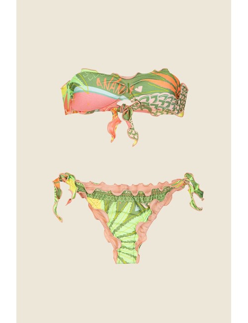 Effek - bikini fascia con slip regolabile fantasia  fk25-2233x14