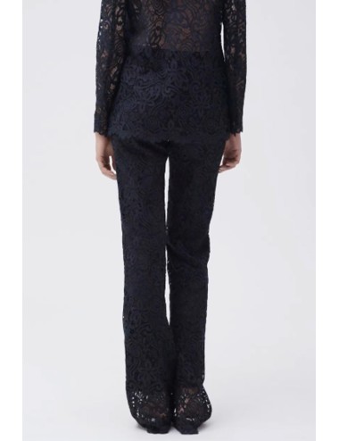 Pantaloni in pizzo  ww30546 sabbia