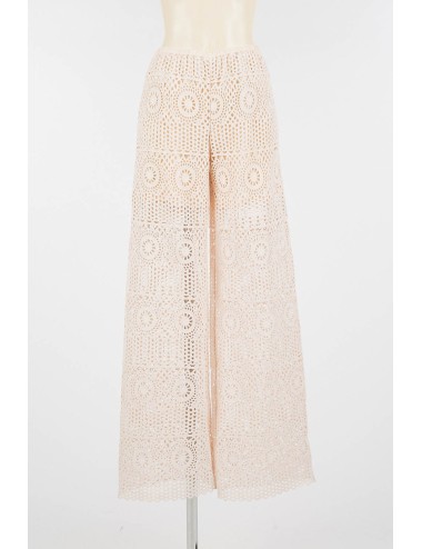 Pantalone palazzo crochet 251lm2cee 12363 +++