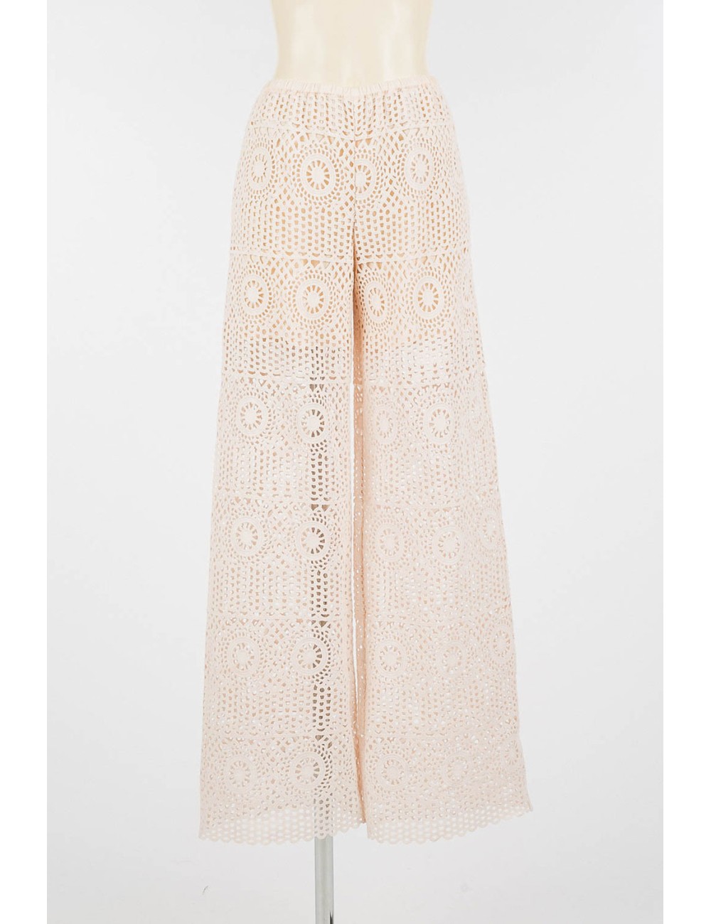 Pantalone palazzo crochet 251lm2cee 12363 +++