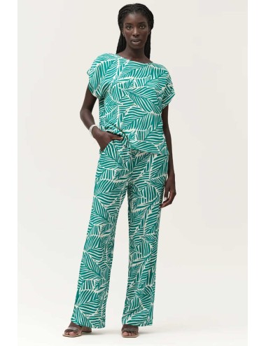 Pantaloni fantasia ww30417 verde