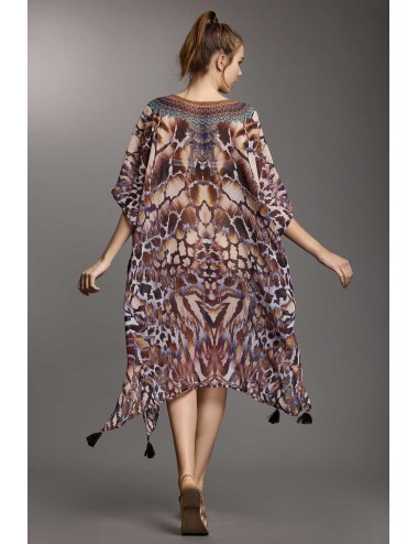 Iconique - poncho fuego ic25-141 multicolor