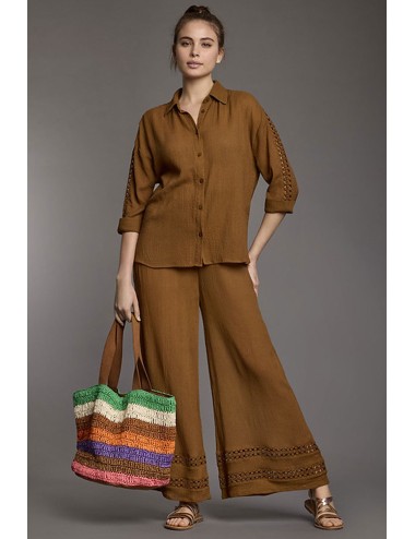 Iconique - camicia shirt rita ic25-112 brown