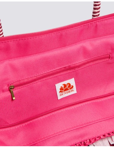 Maxi borsa terra in paglia intrecciata con ricamo aw744abpa100 86702