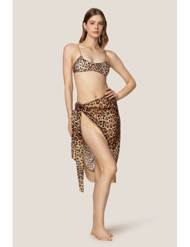 4giveness - gonna pareo con frange oro leo soul 125wcugo5135 200