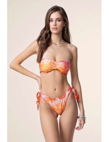 Mefui - bikini fascia con slip regolabile fantasia mf25-1501x32