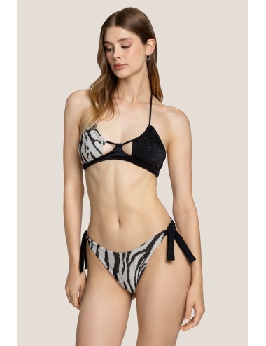 4giveness - fascia e slip laccetti zebra night 125wbwbk5127 200