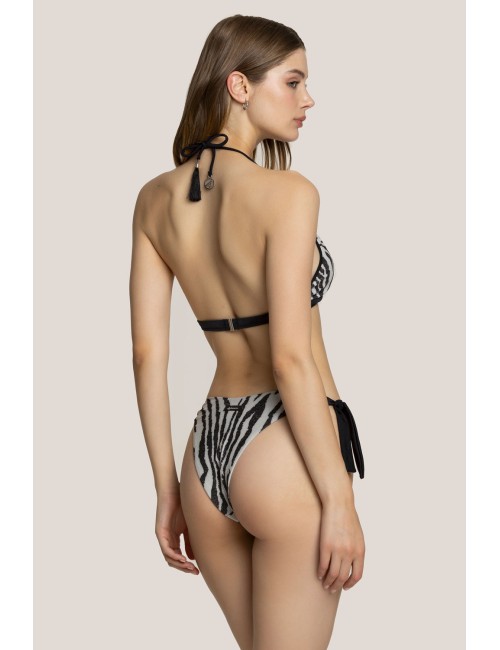 4giveness - fascia e slip laccetti zebra night 125wbwbk5127 200