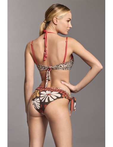 Vacanze italiane - bikini push-up nespola vi25-115 multicolor