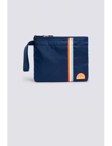 Sundek - ludvig pochette con dettaglio arcobaleno am377abta100 00724 navy