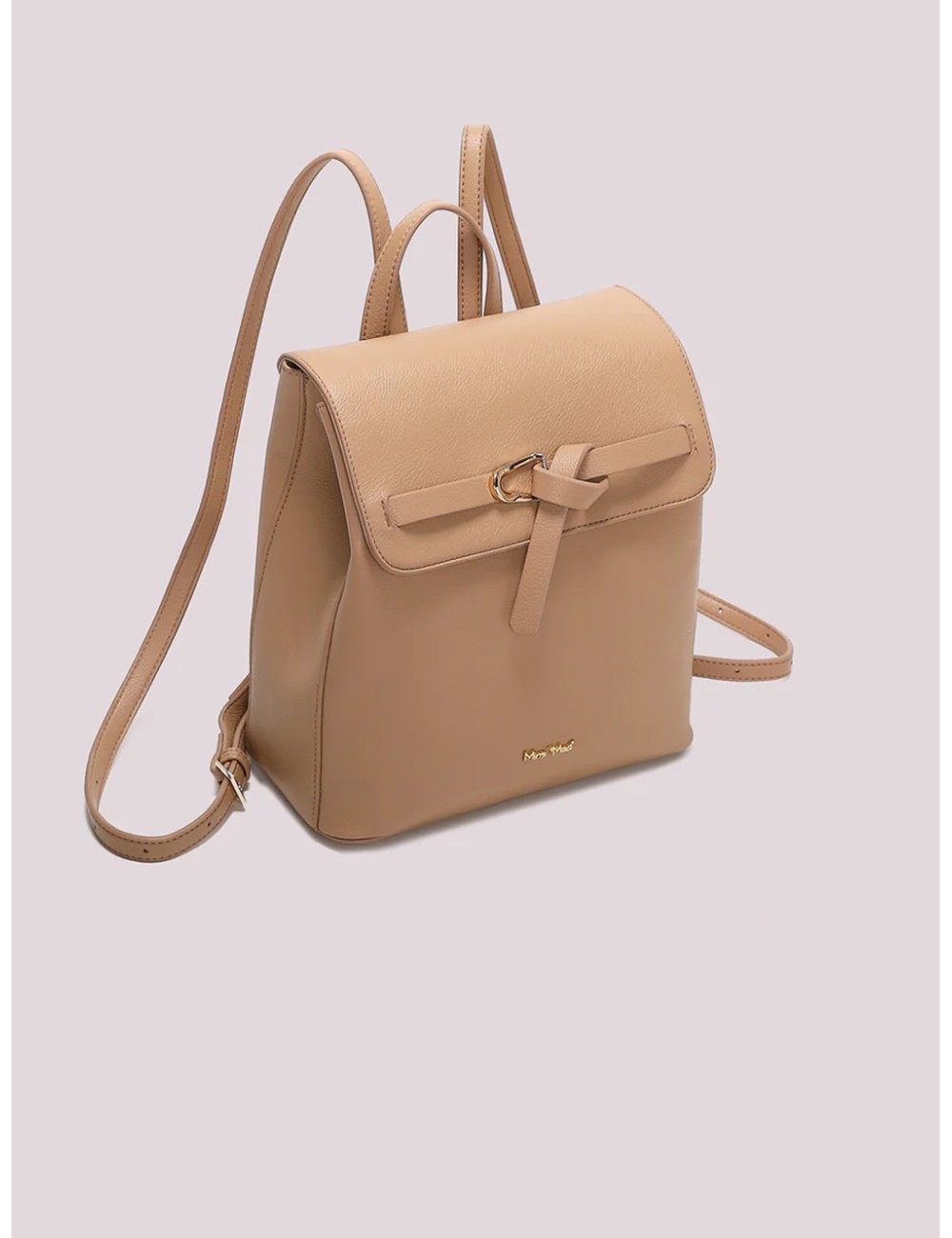 Mimi muà - zaino con cinturino orizzontale m8-j201452 nude