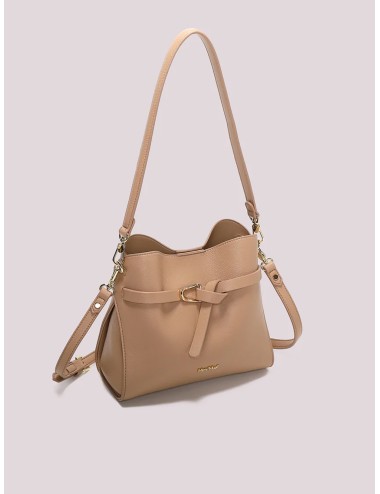Mimi muà - borsa a tracolla con cinturino orizzontale m8-j201454 nude