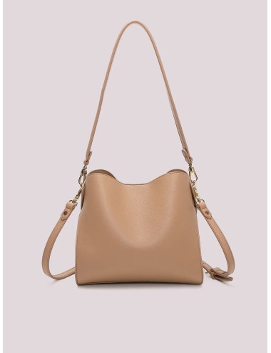 Mimi muà - borsa a tracolla con cinturino orizzontale m8-j201454 nude