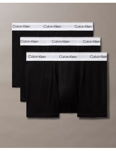 Ck - boxer aderenti taglio relaxed in confezione da 3 - icon cotton stretch lv00nb4286-ub1