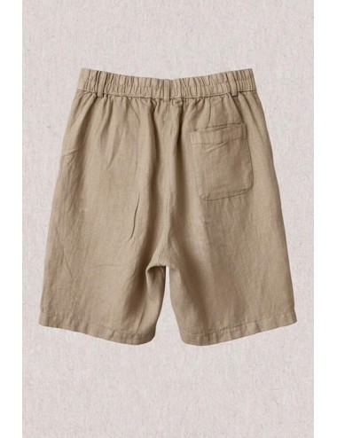 Athoa - bermuda con plisse ath.ss6.bs511 beige