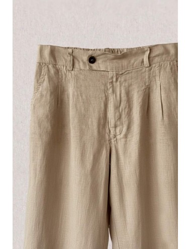 Athoa - bermuda con plisse ath.ss6.bs511 beige