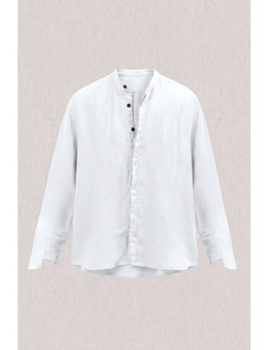 Athoa - camicia coreana ath.ss2.sh105 bianco