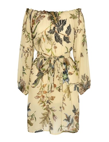 Miss bikini - abito corto scollo arricciato v6002d sila trgi