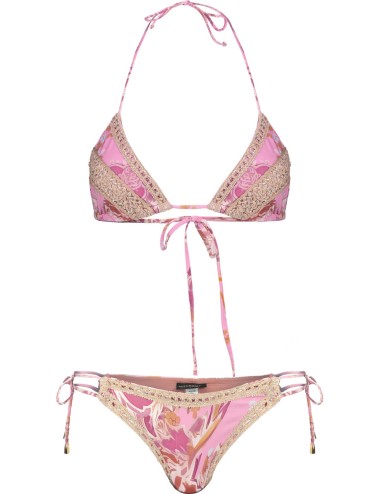 Miss bikini - bikini triangolo passamaneria  v6010t-v6011b gloria ink ott acro