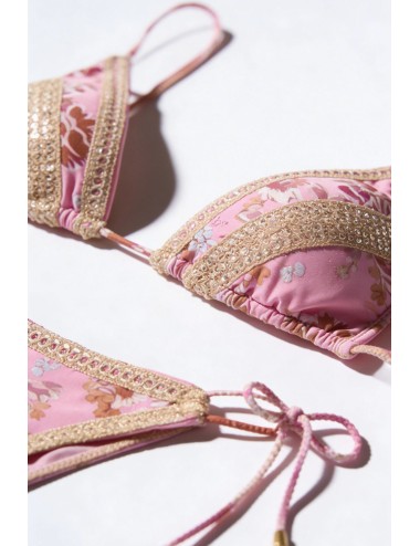 Miss bikini - bikini triangolo passamaneria  v6010t-v6011b gloria ink ott acro