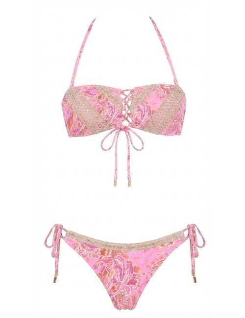 Miss bikini - bikini fascia passamaneria intarsio v6012t-v6013b gloria ink ott acro