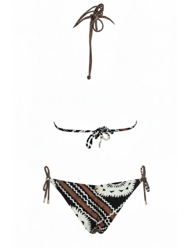 Miss bikini - bikini triangolo anelli irregolari v6117t-v6118b w0636 etne
