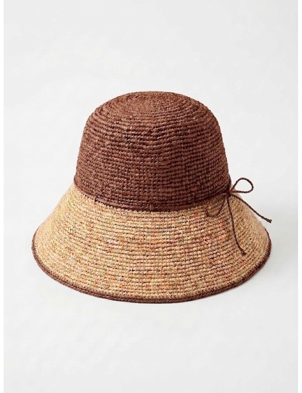 Bagat'elle - cappello crochet bi-ton 01bg196 n/c