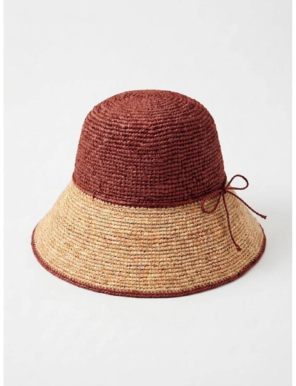 Bagat'elle - cappello crochet bi-ton 01bg196 n/r