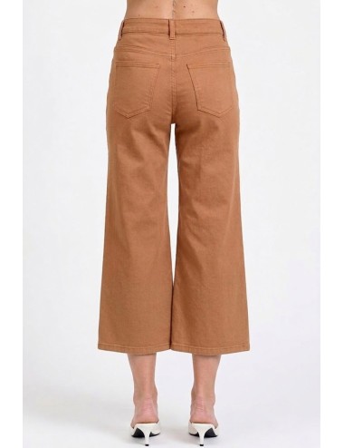 Take two - lily gabardina stretch con fondo ricamo dk02210 mocha