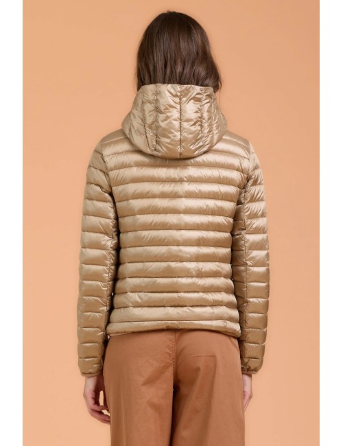 Take two - giubbottino 100g con cappuccio dk02600 mocha