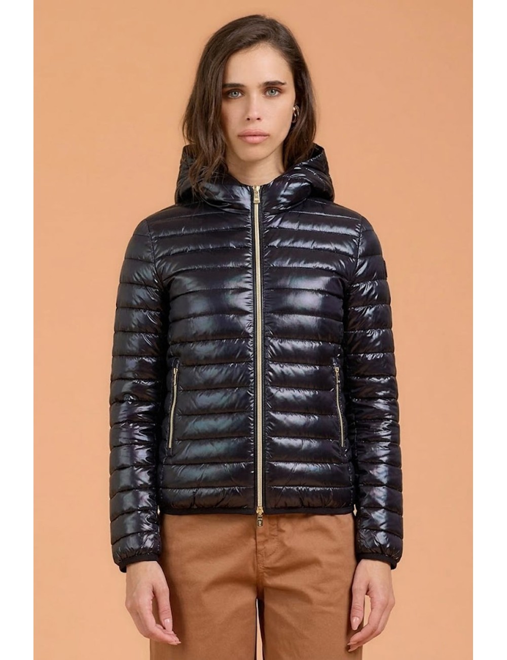 Take two - giubbottino 100g con cappuccio dk02600 nero