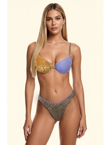 Effek - bikini feretto con slip americano fisso