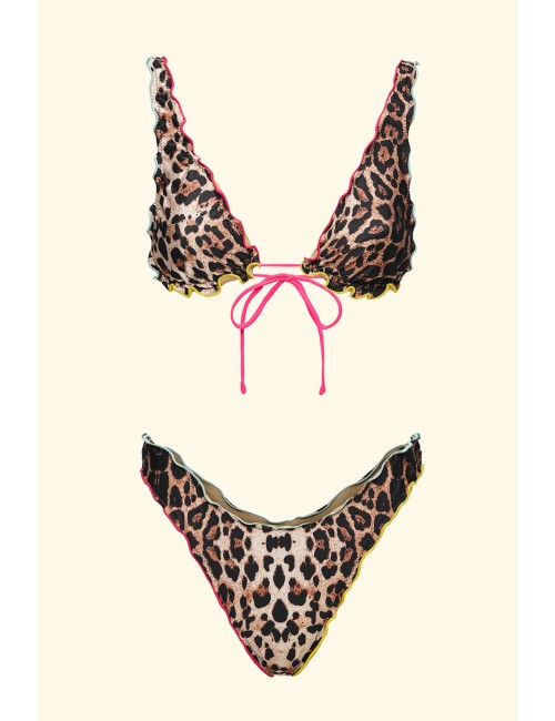 Effek - bikini triangolo alto con slip americano fisso