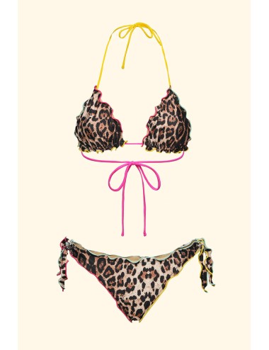 Effek - bikini triangolo con slip regolabile