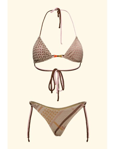 Effek - bikini triangolo con slip americano regolabile