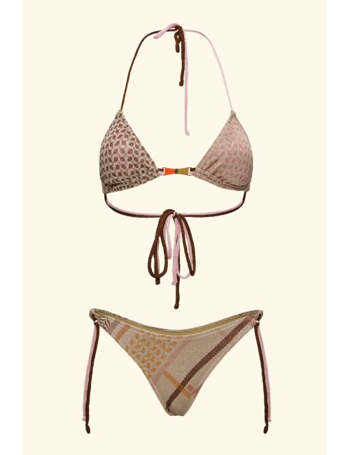 Effek - bikini triangolo con slip americano regolabile