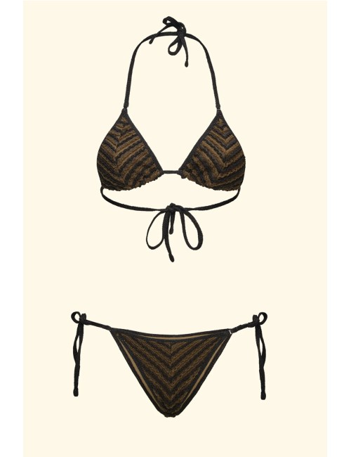 Effek - bikini triangolo alto con slip regolabile