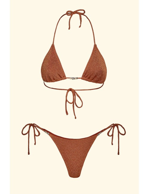 Effek - bikini triangolo con slip regolabile