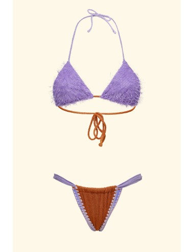 Effek - bikini triangolo con slip brasiliano fisso