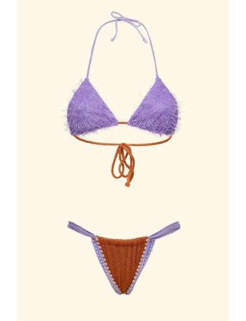 Effek - bikini triangolo con slip brasiliano fisso