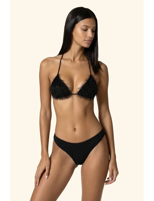 Effek - bikini triangolo con slip culotte fissa